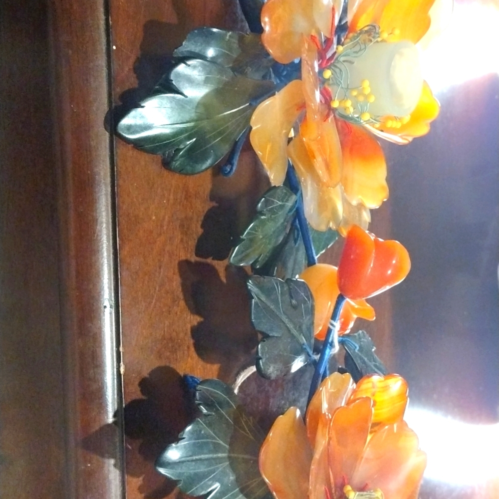 Vintage Jade candle holders